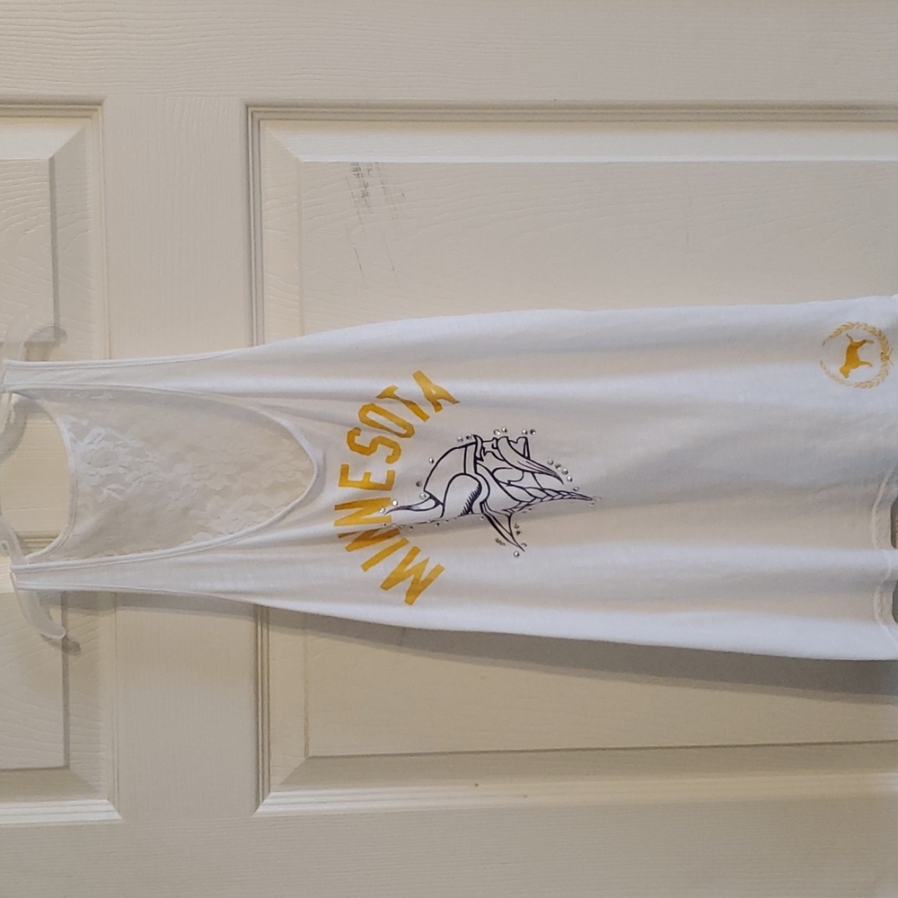 Victoria's Secret PINK NFL Minnesota Vikings tank top